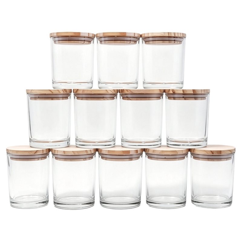 Candle Supplies Glass Jars - ABVG-For Candle For Making Supplies- Thick