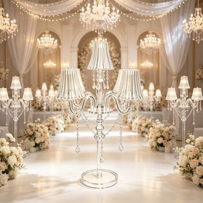 Candle Supplies Europe - Crystal Candle Holders Romantic Wedding Creative