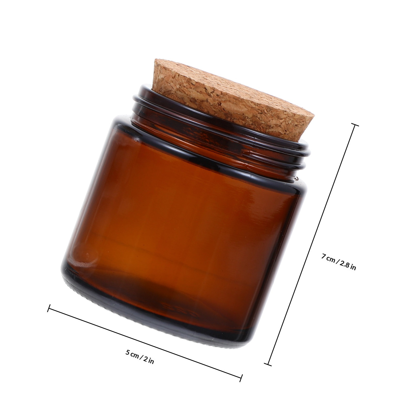 4Pcs Jar for Making Candles Pr - Candle Supplies Glass Jars recension och pris