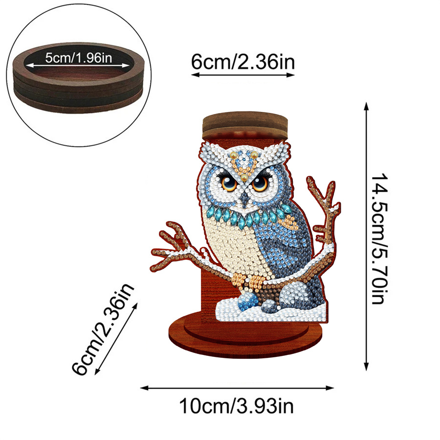 Owl candle holder Halloween ho - Candle Supplies Europe recension och pris