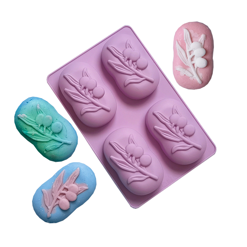 4 Cavities Oval Olive Tree Sil - Candle Supplies Store recension och pris