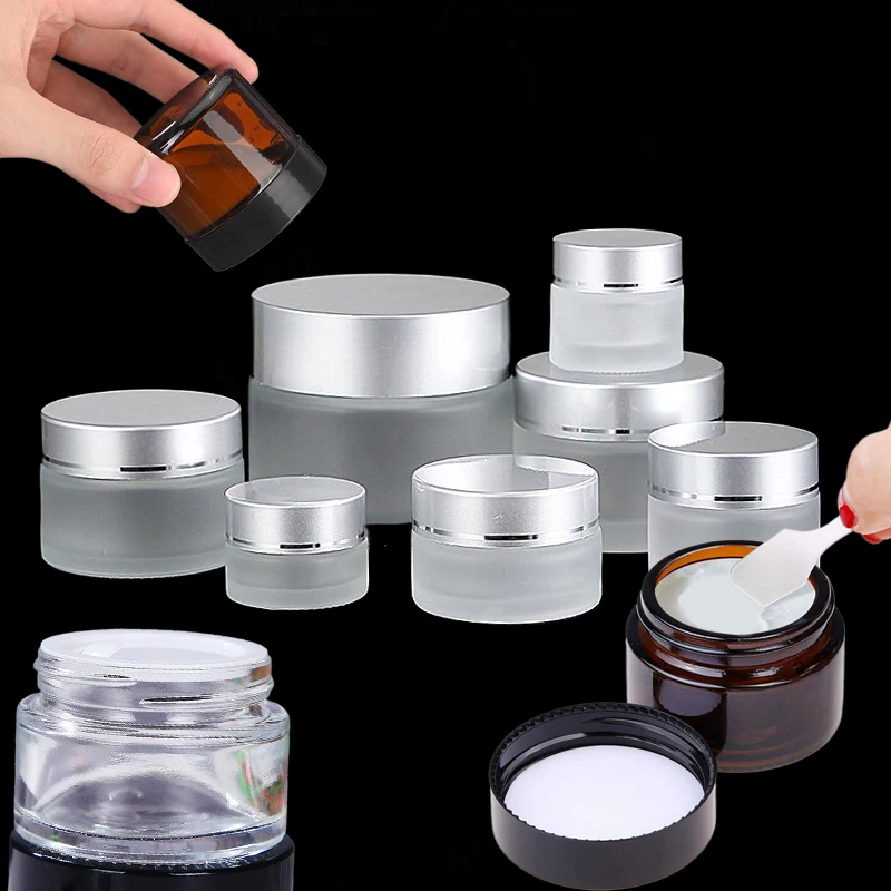 5Pcs 5g-100g Mini Amber Round  - Candle Supplies Glass Jars recension och pris