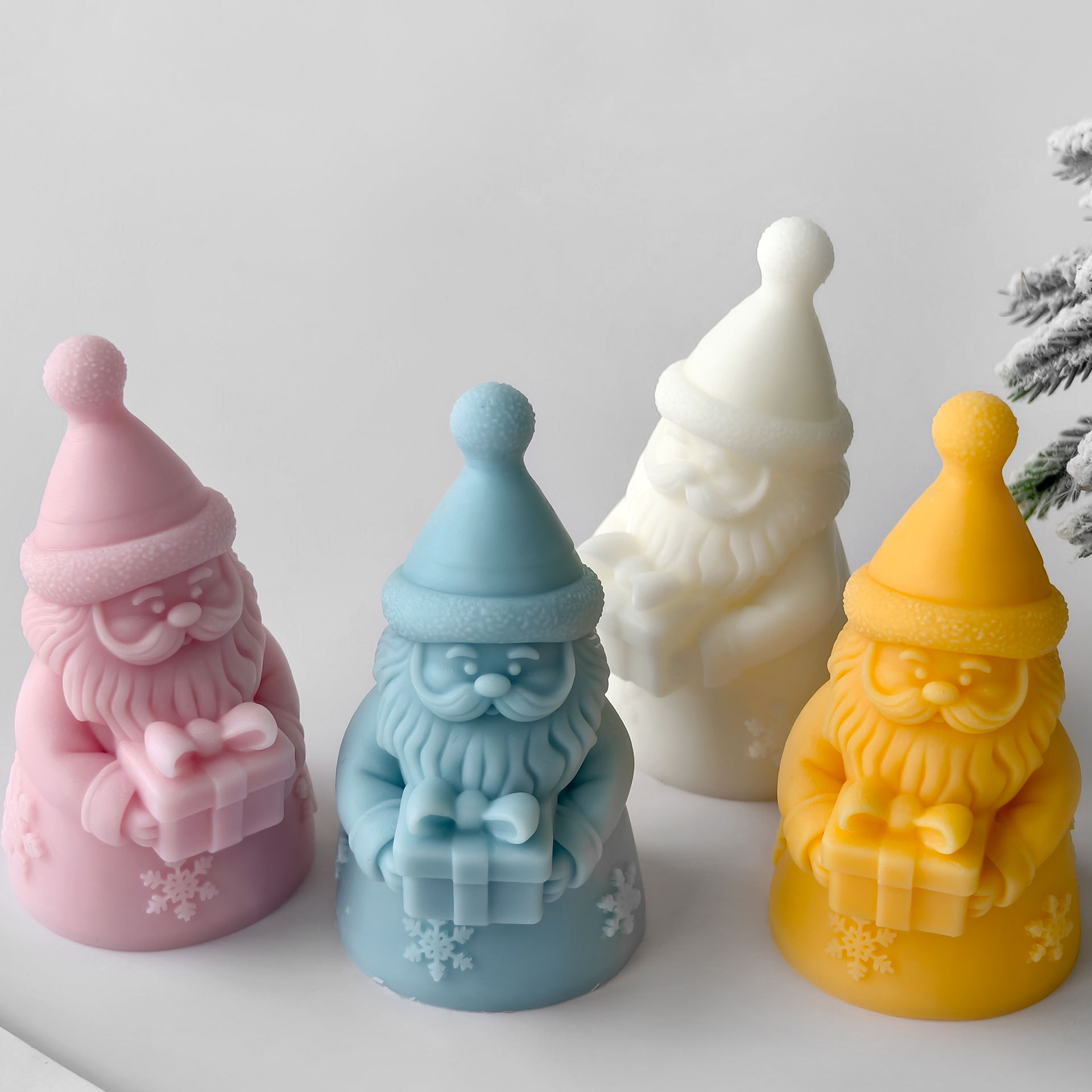 Santa Claus Gift Box Silicone  - Candle Supplies Store recension och pris