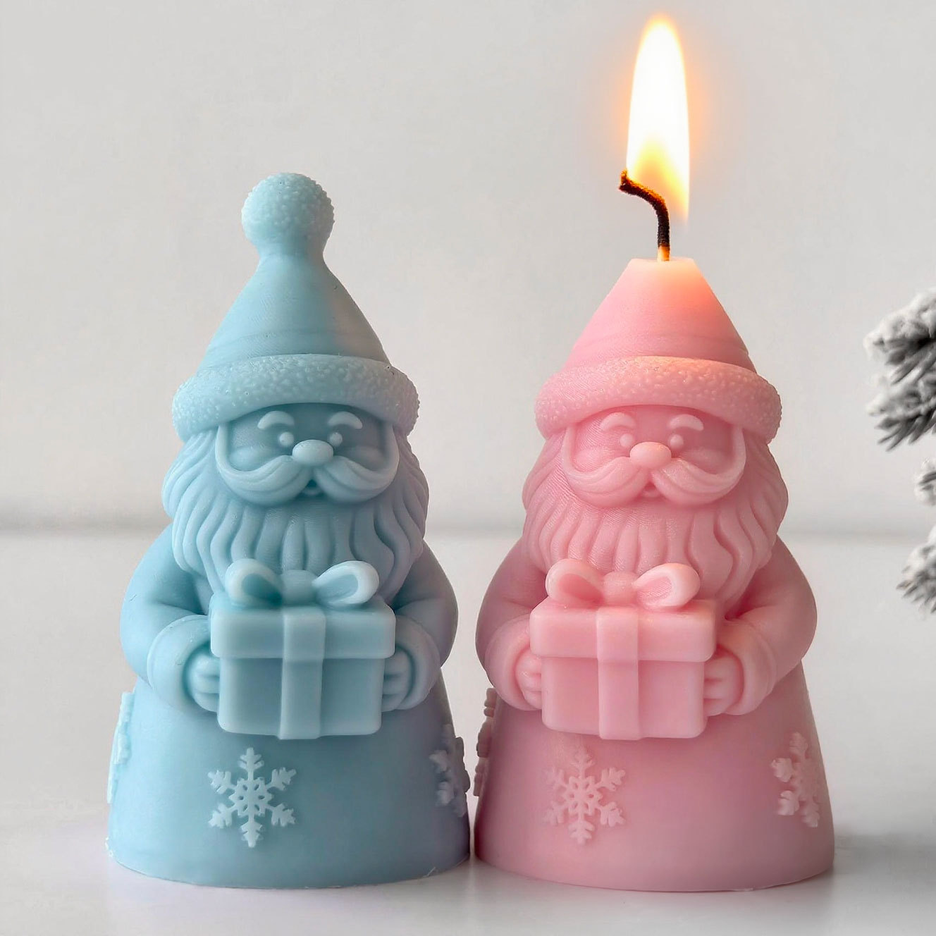 Santa Claus Gift Box Silicone  - Candle Supplies Store recension och pris