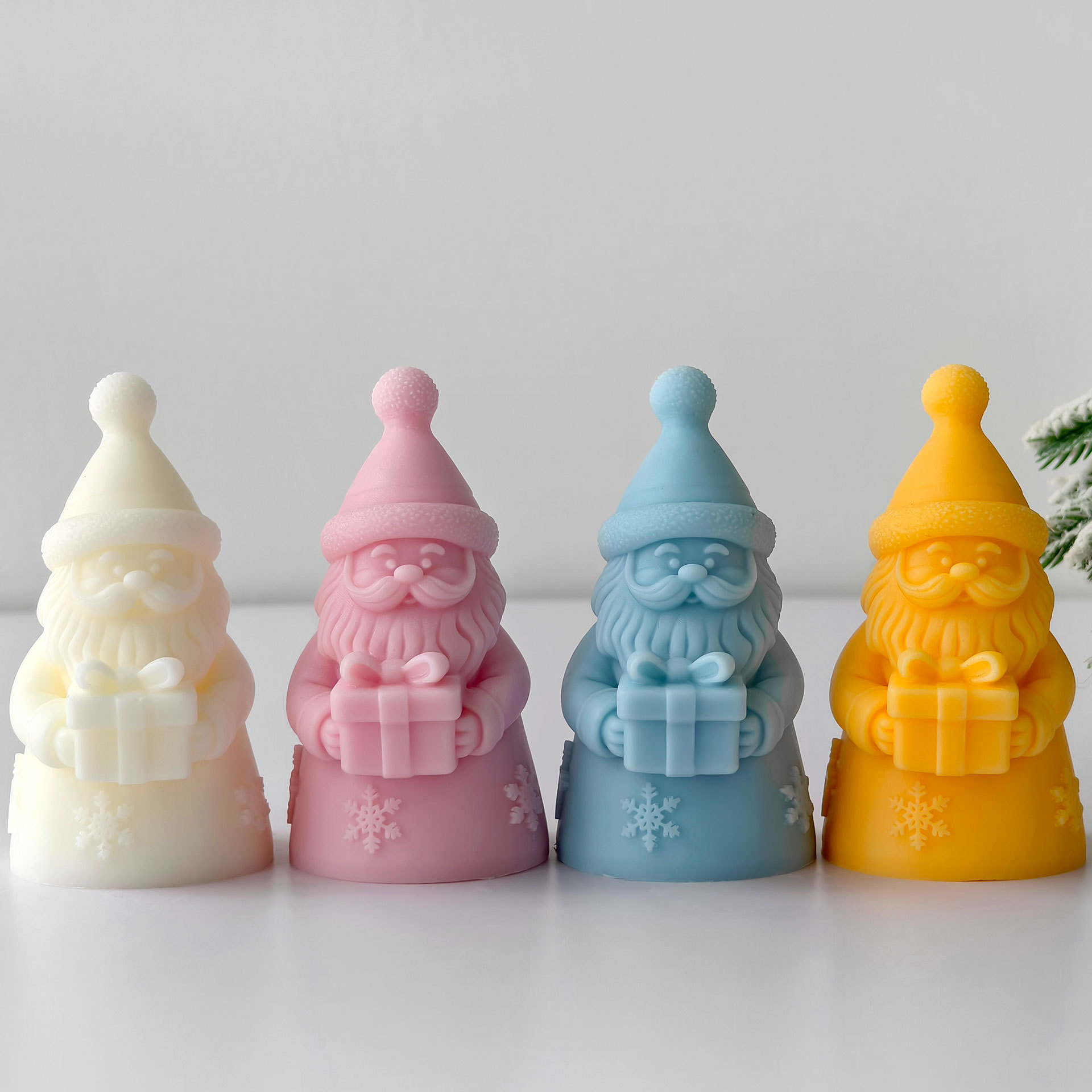 Santa Claus Gift Box Silicone  - Candle Supplies Store recension och pris