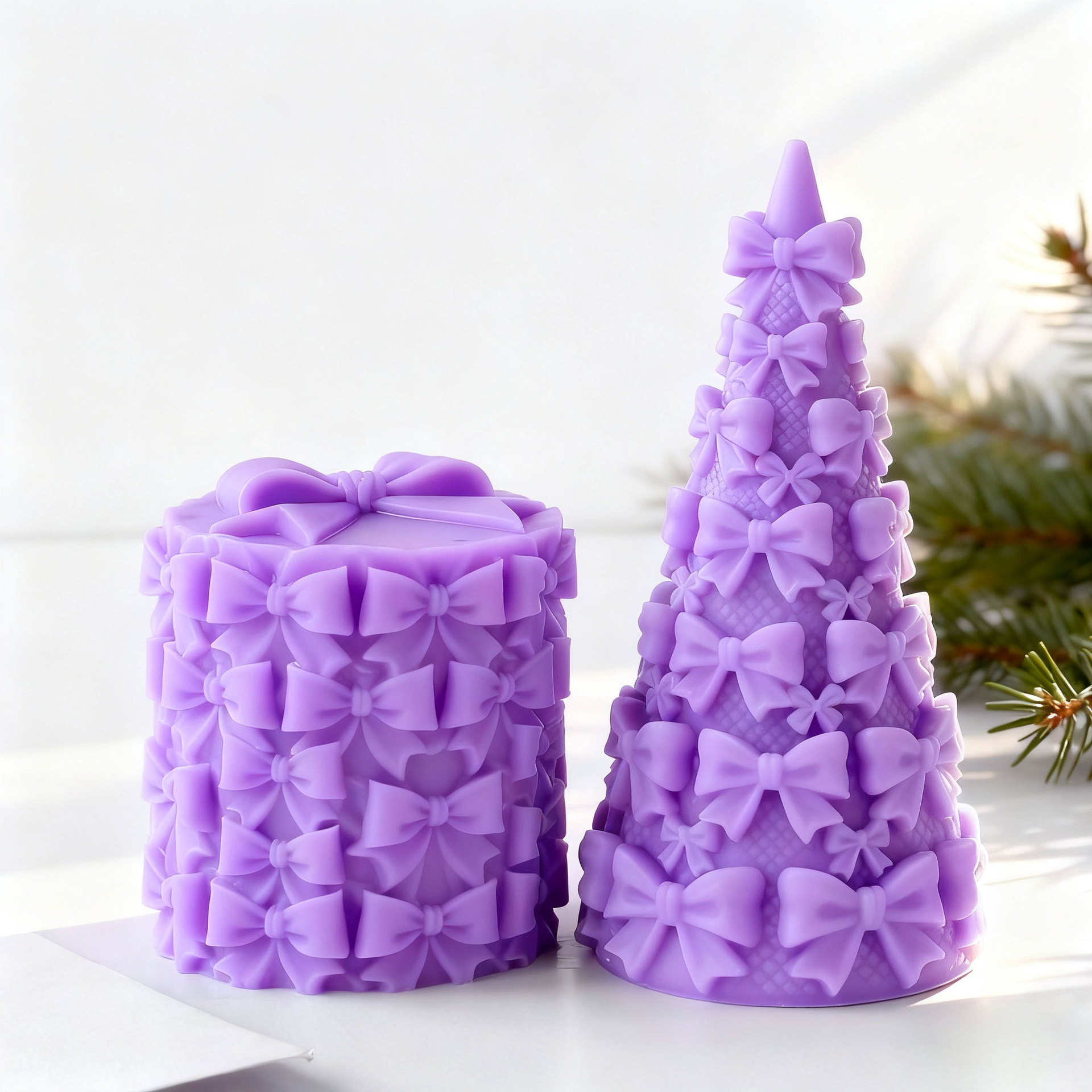 3D Bow Tie Christmas Tree Gift - Candle Supplies Store recension och pris