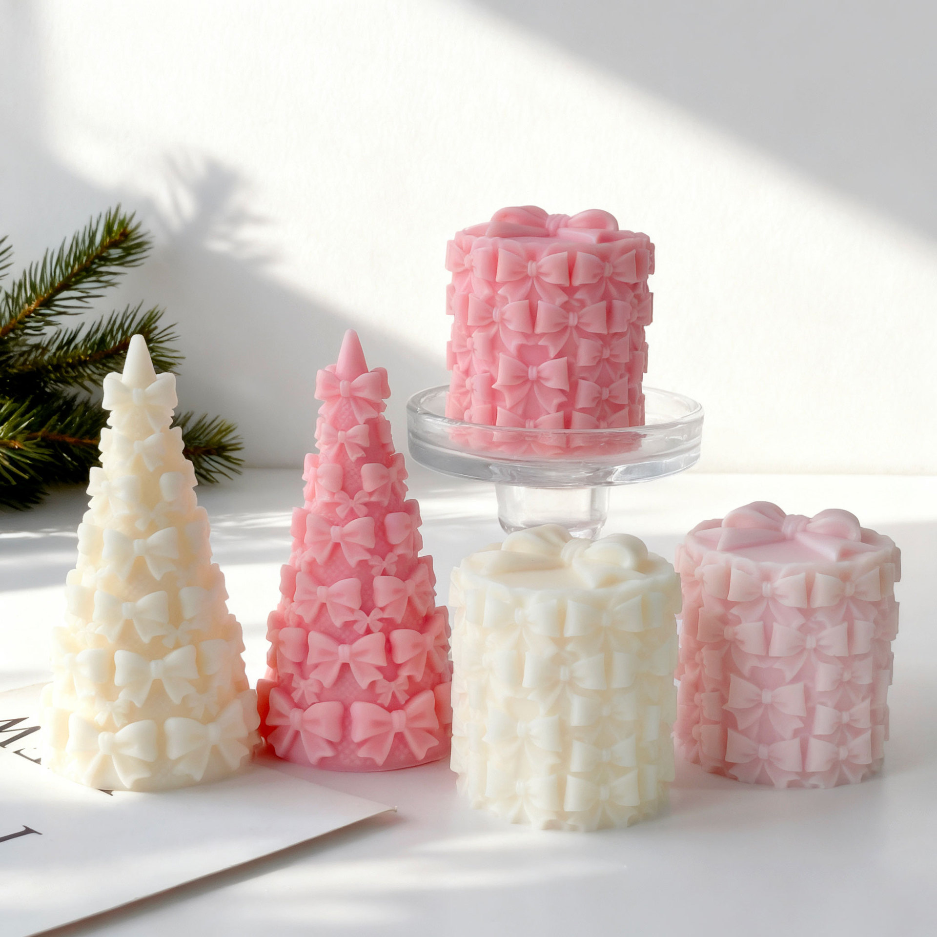 3D Bow Tie Christmas Tree Gift - Candle Supplies Store recension och pris