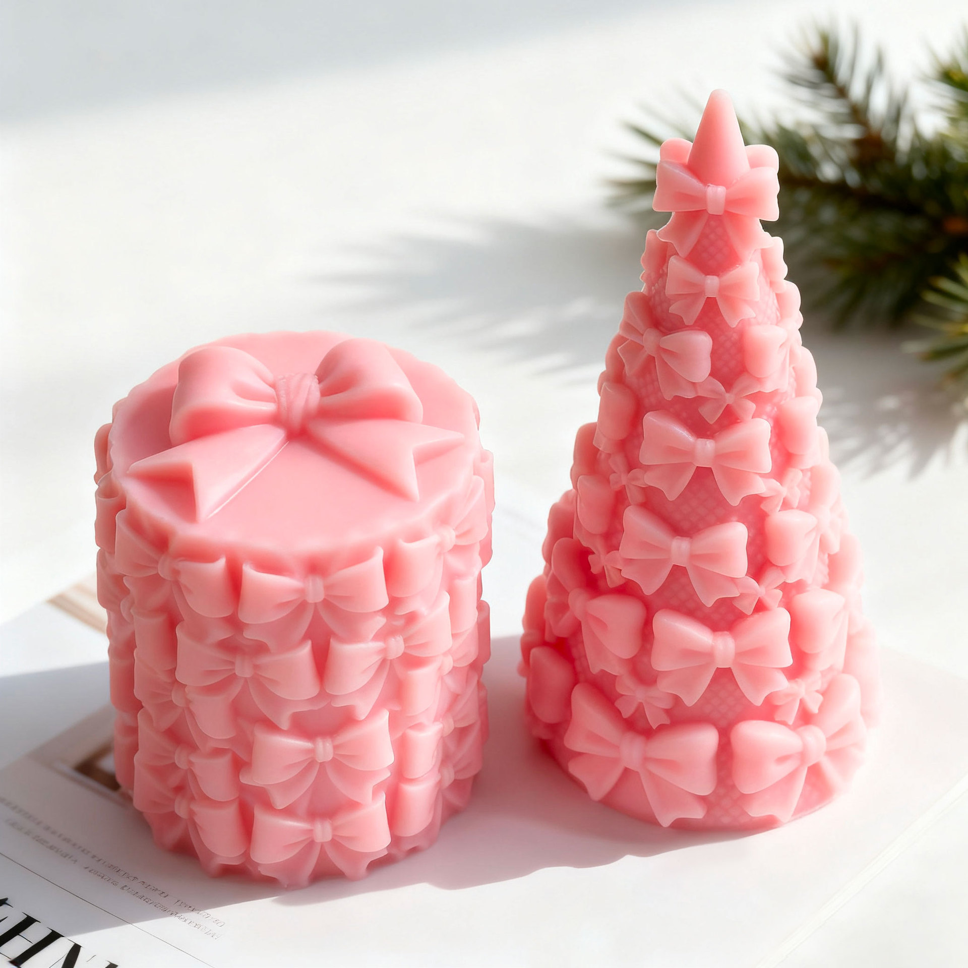3D Bow Tie Christmas Tree Gift - Candle Supplies Store recension och pris