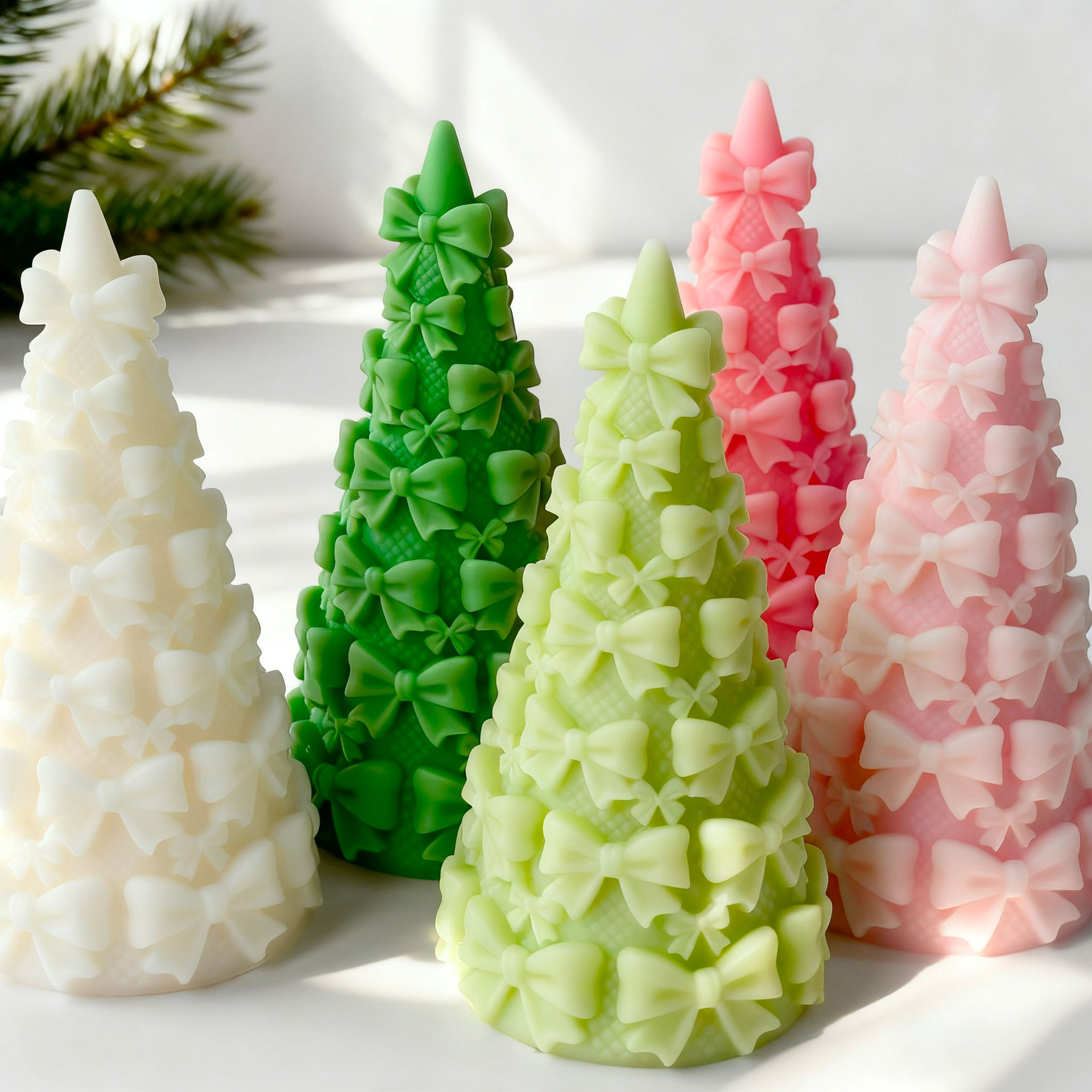 3D Bow Tie Christmas Tree Gift - Candle Supplies Store recension och pris