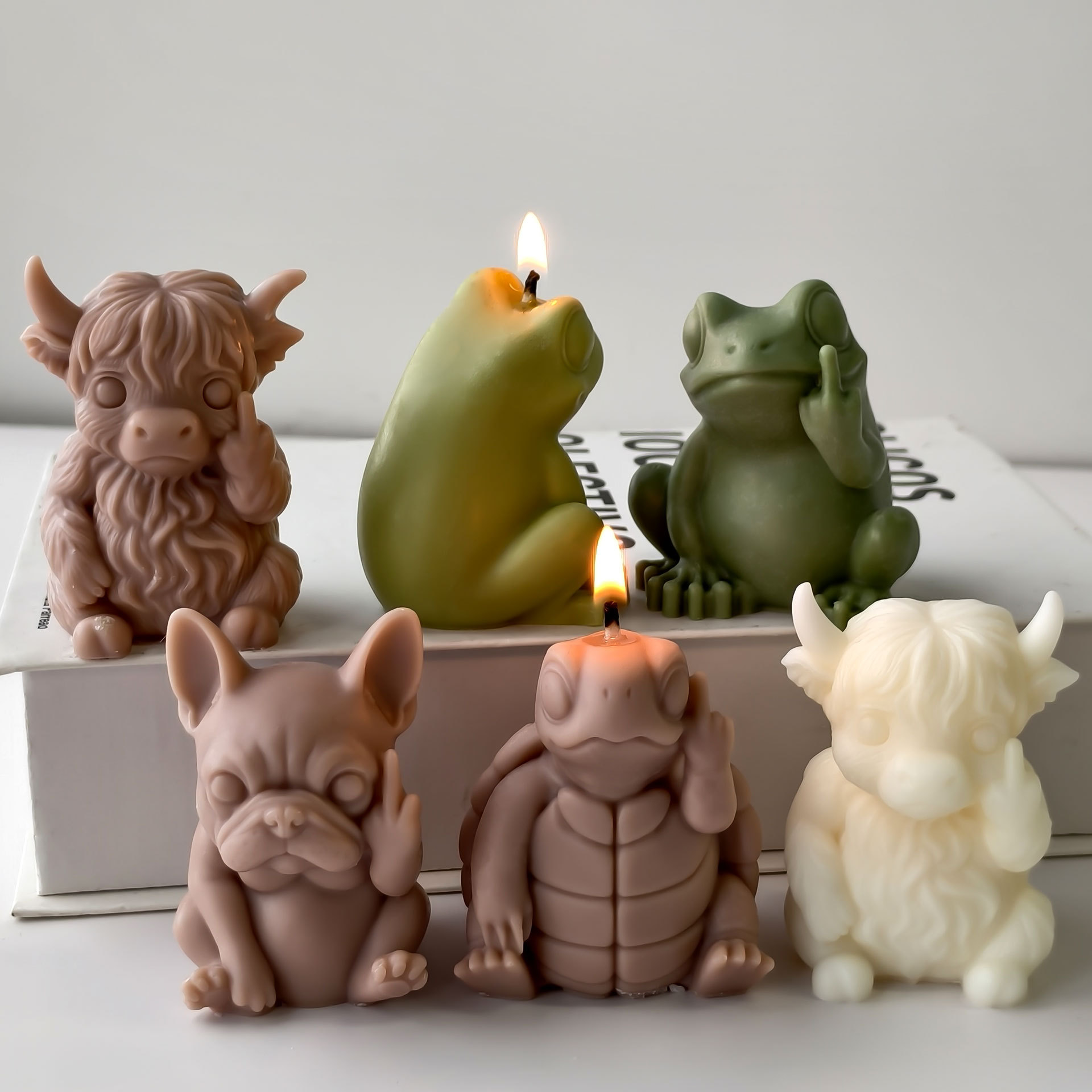 DIY Cartoon Yak Turtle Aroma C - Candle Supplies Store recension och pris