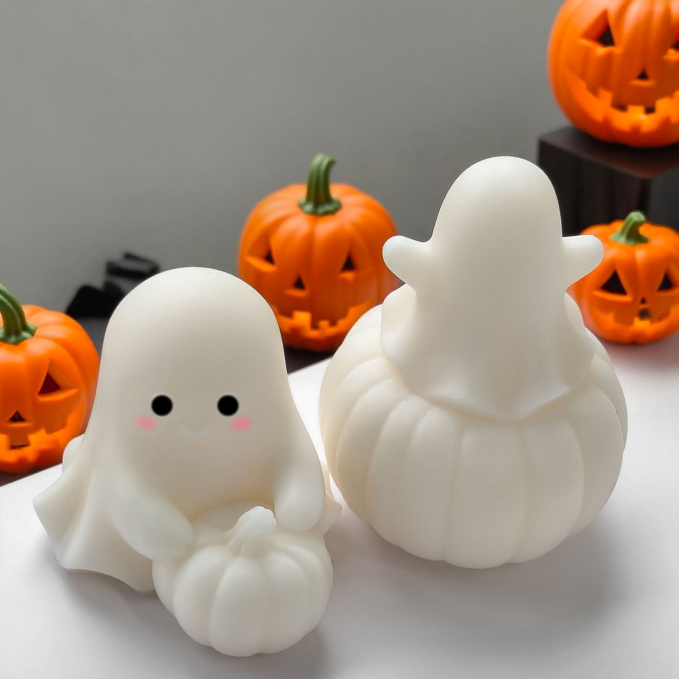 Halloween Ghost Pumpkin Silico - Candle Supplies Store recension och pris