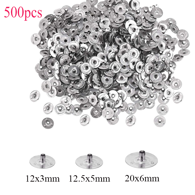 500 Pieces Candle Wick Metal S - Candle Supplies Store recension och pris