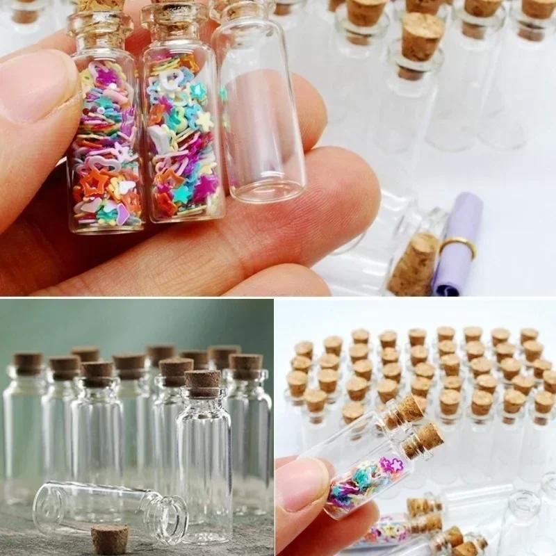 5/10Pc Creative Design Mini Cl - Candle Supplies Glass Jars recension och pris