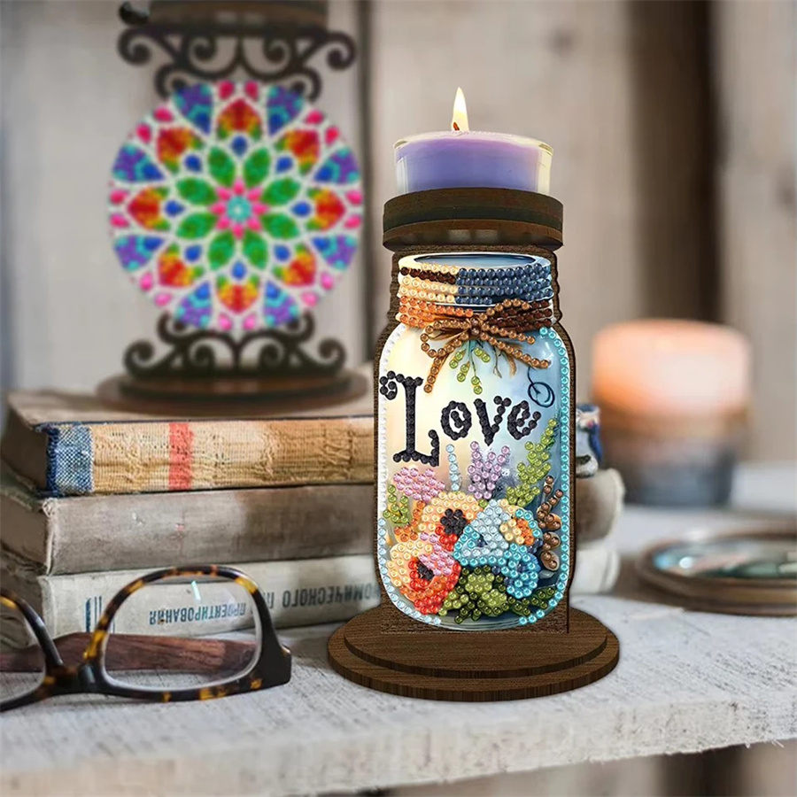 Love candle holder Halloween h - Candle Supplies Europe recension och pris