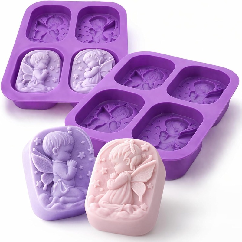 Angel Silicone Mold For Soap M - Candle Supplies Store recension och pris